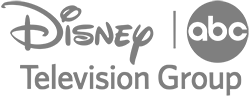 Disney ABC Television Group Logo Gray