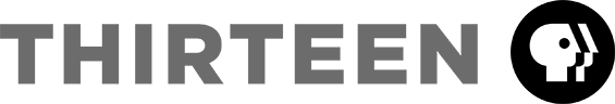 WNET Thirteen Logo Gray
